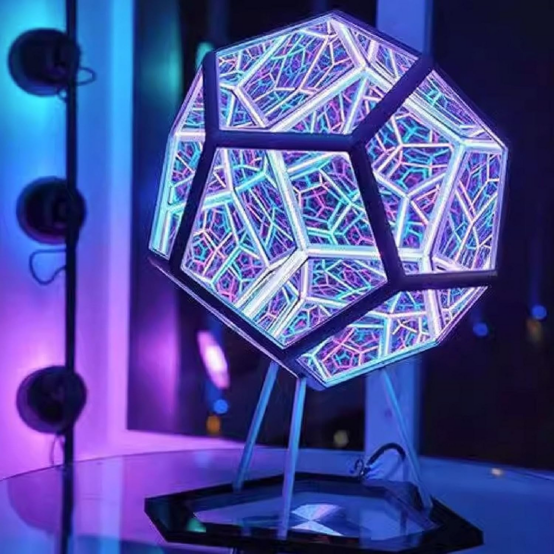 Dodecaedro LED infinity