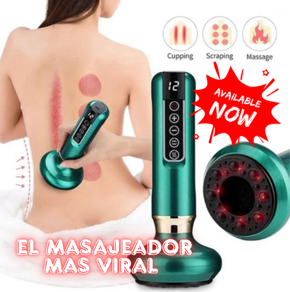 Masajeador Anticelulítico y Relajante con Calor y Succión Inteligente